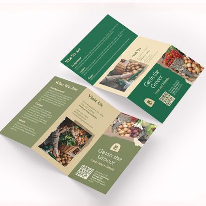 Brochures trifold